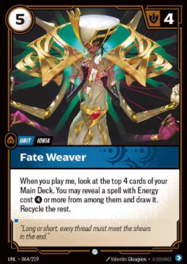 #064 Fate Weaver - Riftbound Unleashed