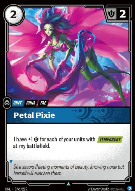 #076 Petal Pixie - Riftbound Unleashed