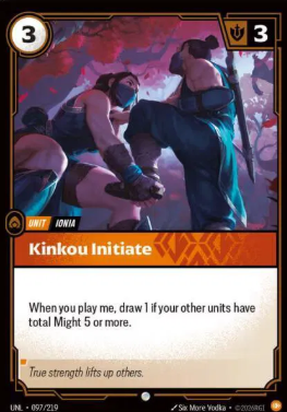 #097 Kinkou Initiate - Riftbound Unleashed