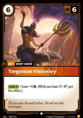 #098 Targonian Visionary - Riftbound Unleashed