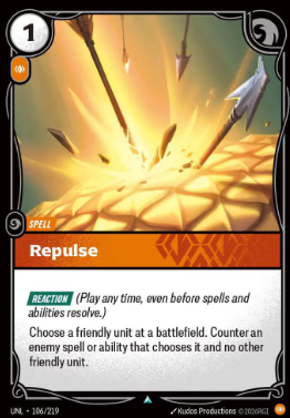 #106 Repulse - Riftbound Unleashed