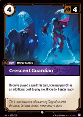 #122 Crescent Guardian - Riftbound Unleashed