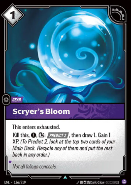 #136 Scryer's Bloom - Riftbound Unleashed