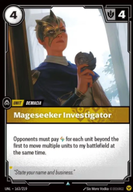 #163 Mageseeker Investigator - Riftbound Unleashed
