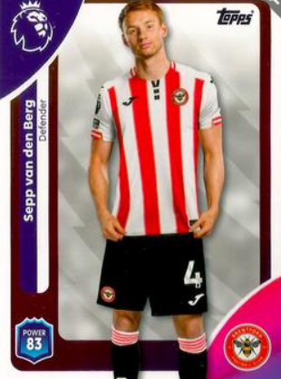 #058 Sepp Van den Berg Brentford