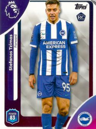 #084 Stefanos Tzimas Brighton & Hove Albion (RC)