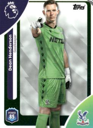 #110 Dean Henderson Crystal Palace