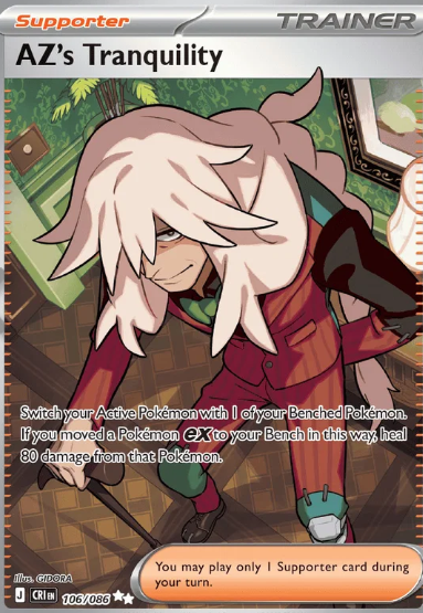 #106 AZ's Tranquility Mega Evolution Chaos Rising