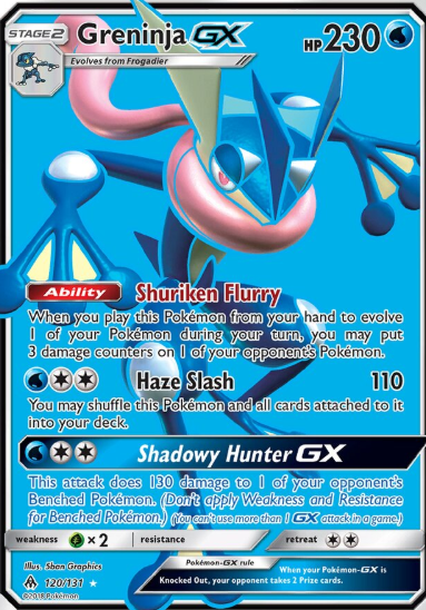 #120 Greninja-GX  Forbidden Light