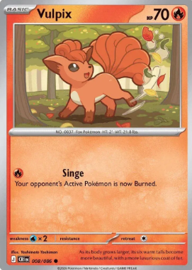 #008 Vulpix Mega Evolution Chaos Rising