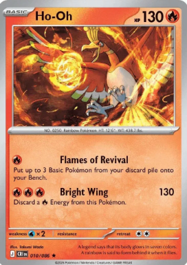 #010 Ho-oh Mega Evolution Chaos Rising