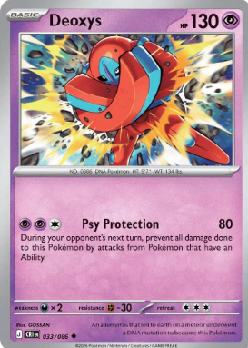#033 Deoxys Mega Evolution Chaos Rising
