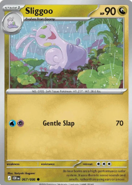 #067 Sliggoo Mega Evolution Chaos Rising