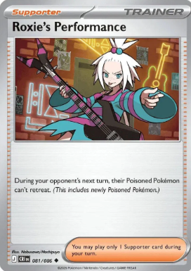 #081 Roxie's Performance Mega Evolution Chaos Rising