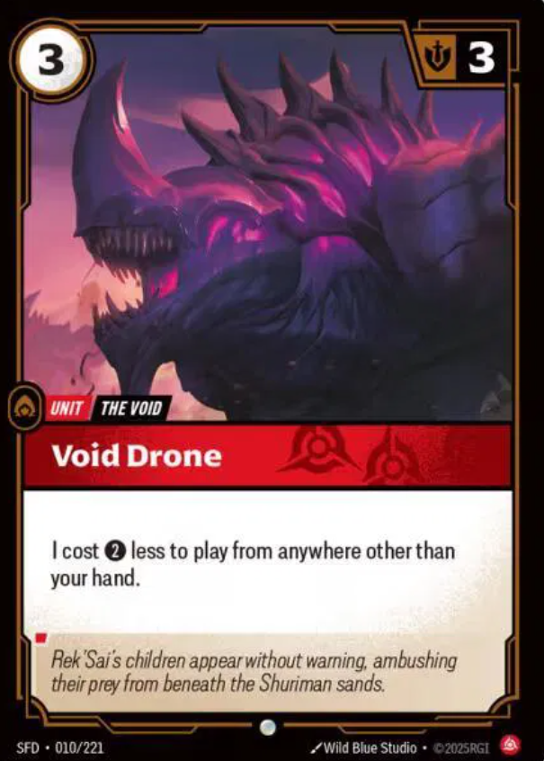 #010 Void Drone - Riftbound Spiritforged