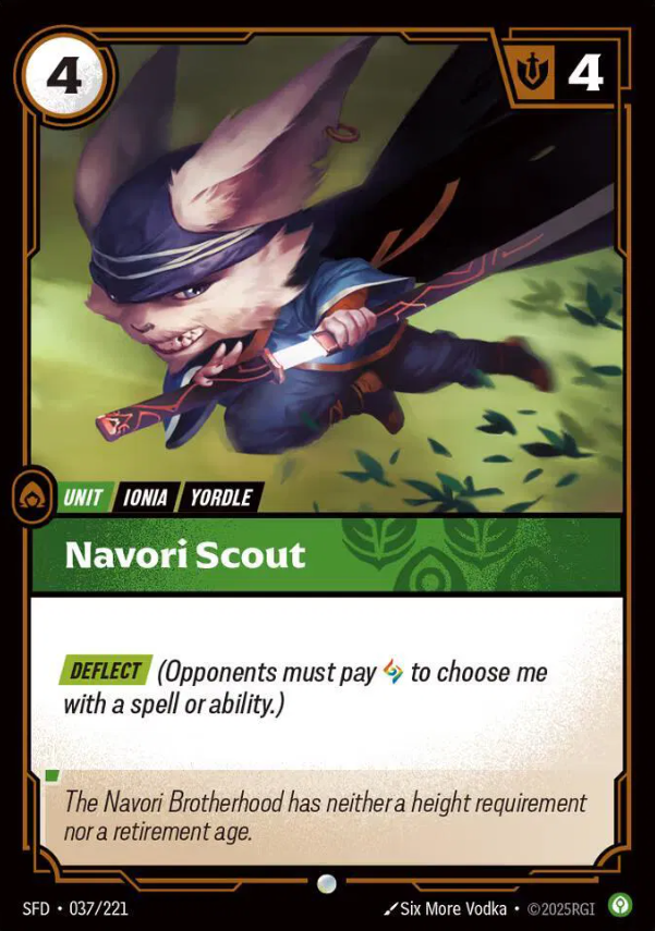 #037 Navori Scout - Riftbound Spiritforged