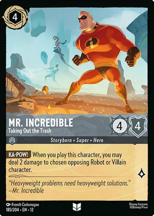 #185 Mr. Incredible - Disney Lorcana Wilds Unknown