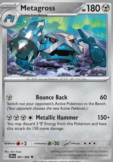 #061 MetaGross Mega Evolution Chaos Rising