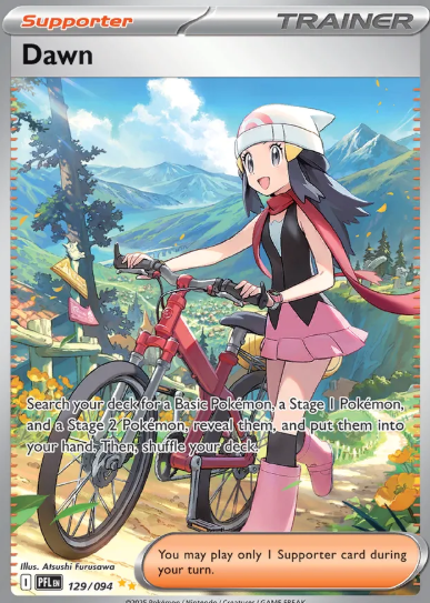 #129 Dawn Mega Evolutions Phantasmal Flames