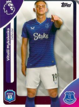 #131 Vitalii Mykolenko Everton