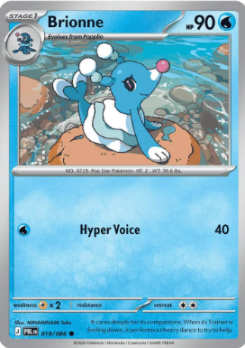#019 Brionne Mega Evolution Pitch Black