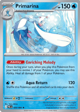 #020 Primarina Mega Evolution Pitch Black