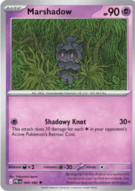 #040 Marshadow Mega Evolution Pitch Black