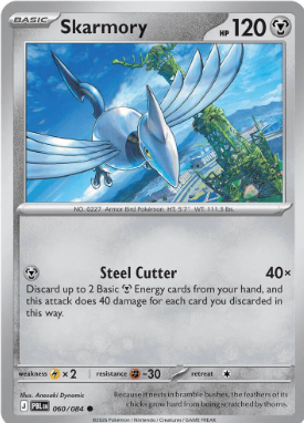 #060 Skarmony Mega Evolution Pitch Black