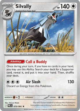 #070 Silvally Mega Evolution Pitch Black