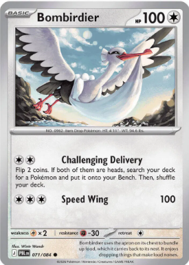 #071 Bombirdier Mega Evolution Pitch Black