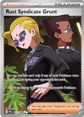 #112 Rust Syndicate Grunt - Mega Evolution Pitch Black