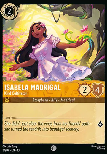 #003 Isabela Madrigal - Common - Disney Lorcana Attack of the Vine