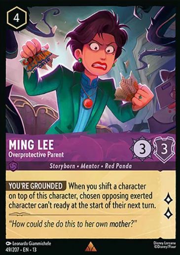 #049 Ming Lee - Rare - Disney Lorcana Attack of the Vine
