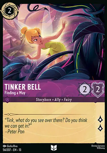 #056 Tinker Bell - Uncommon - Disney Lorcana Attack of the Vine