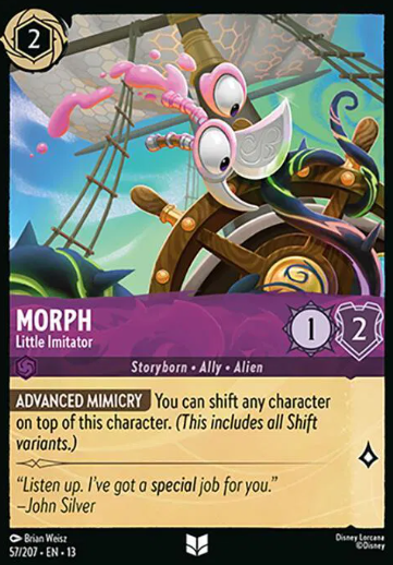 #057 Morph - Uncommon - Disney Lorcana Attack of the Vine