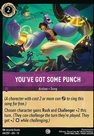 #064 You've Got Some Punch - Common - Disney Lorcana Attack of the Vine