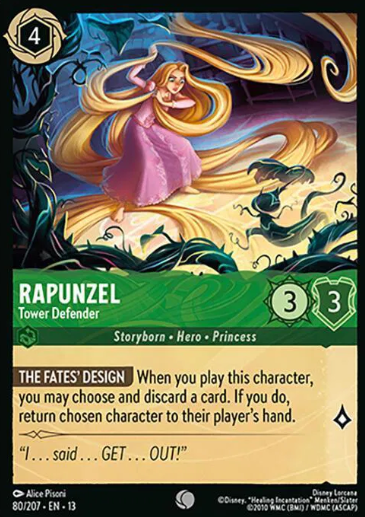 #080 Rapunzel - Common - Disney Lorcana Attack of the Vine