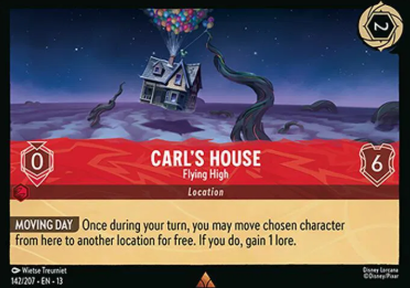 #142 Carls House - Rare - Disney Lorcana Attack of the Vine