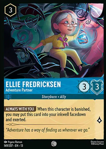 #149 Ellie Fredricksen - Common - Disney Lorcana Attack of the Vine