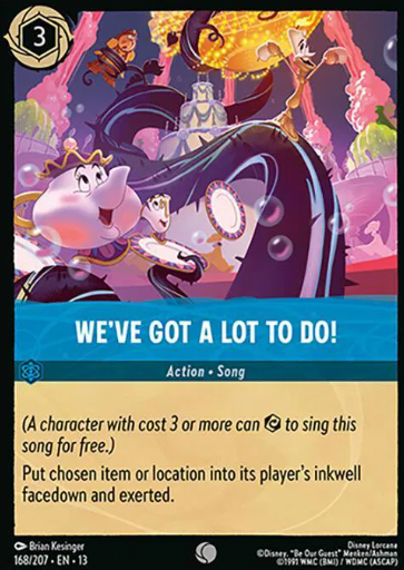 #168 We've Got A Lot To Do - Common - Disney Lorcana Attack of the Vine