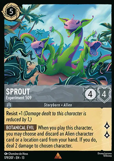 #179 Sprout - Rare - Disney Lorcana Attack of the Vine