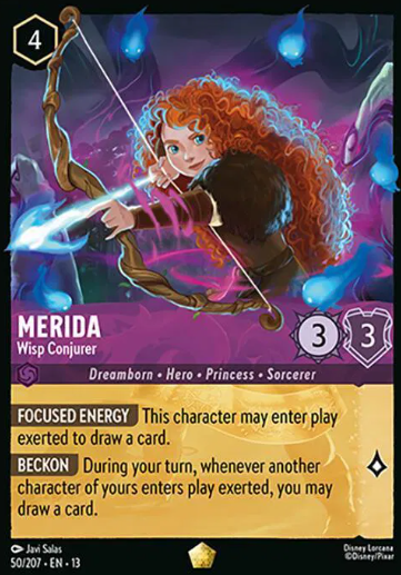 #050 Merida Cold Foil  -Legendary - Disney Lorcana Attack of the Vine