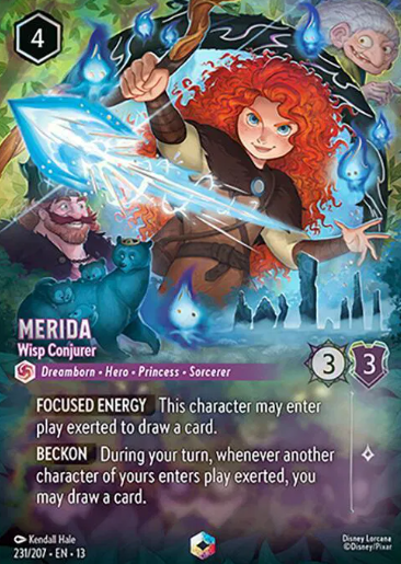 #231 Merida  - Enchanted - Disney Lorcana Attack of the Vine