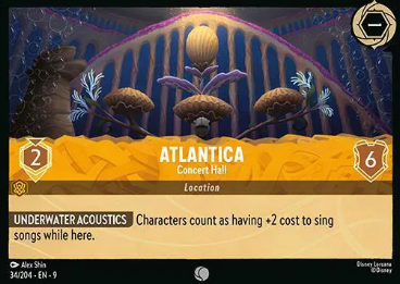 #034 Atlantica - Common - Disney Lorcana Fabled