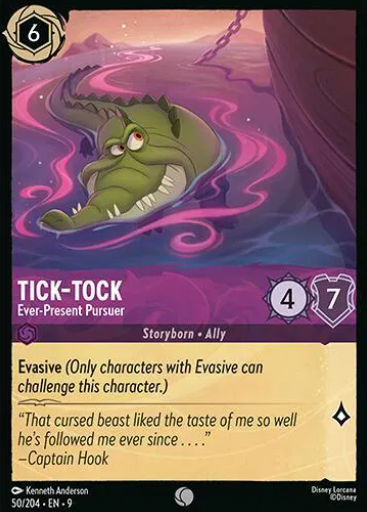 #050 Tick-Tock - Common - Disney Lorcana Fabled