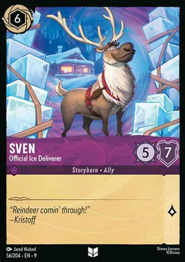 #056 Sven - Uncommon - Disney Lorcana Fabled