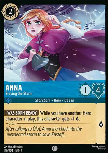 #146 Anna - Common - Disney Lorcana Fabled