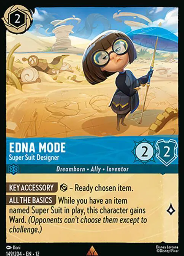 #149 Edna Mode - Disney Lorcana Wilds Unknown