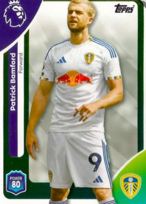 #338 Patrick Bamford Leeds United (Blue Parallel)