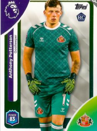 #344 Anthony Paterson Sunderland